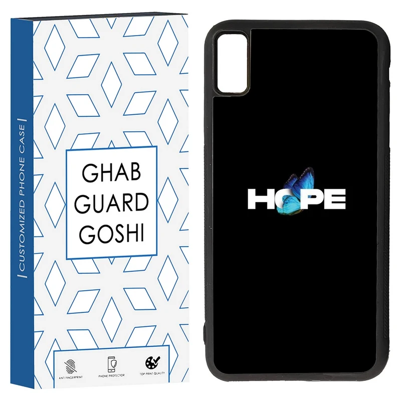 کاور قاب گارد گوشی طرح hope کد TPU-292 مناسب برای گوشی موبایل اپل Iphone XS MAX/ X MAX
