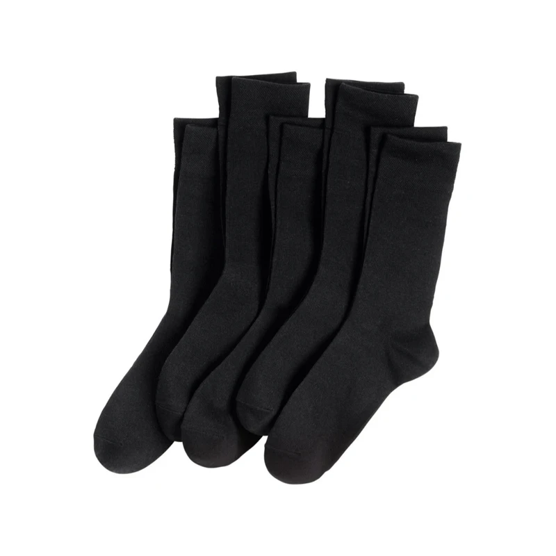 جوراب ساق بلند مردانه مدل Lv44  مجموعه 5 عددی