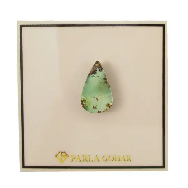 سنگ فیروزه نیشابوری پارلا گوهر کد 5751