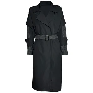 بارانی زنانه کد 6020 رنگ مشکی