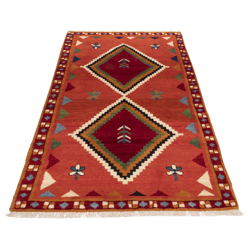 گبه دستباف کناره طول دو متر سی پرشیا کد 122594