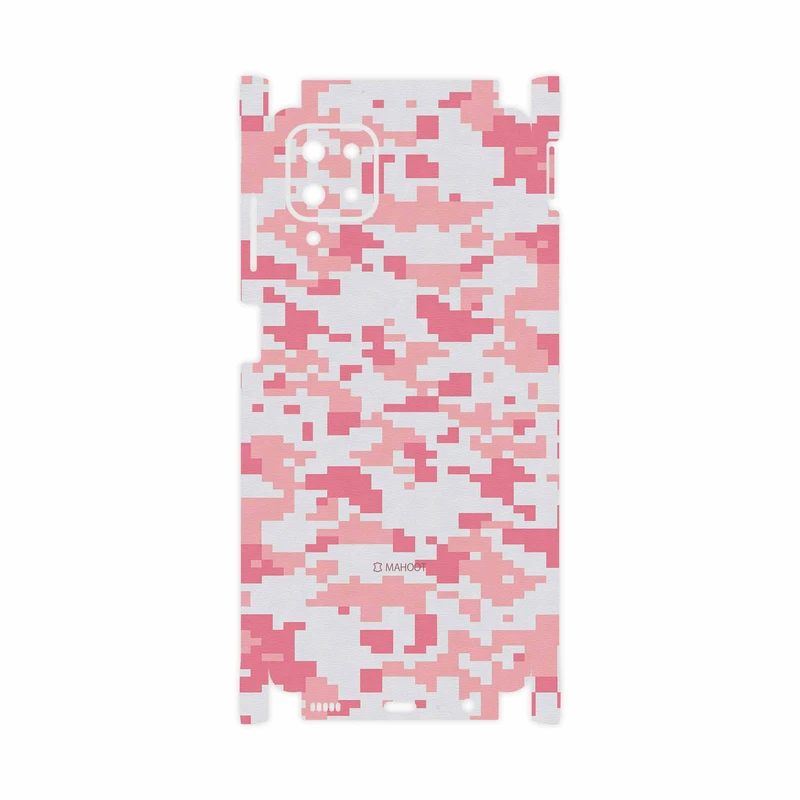 برچسب پوششی ماهوت مدل Army-Pink-pixel-FullSkin مناسب برای گوشی موبایل سامسونگ Galaxy A12 Nacho