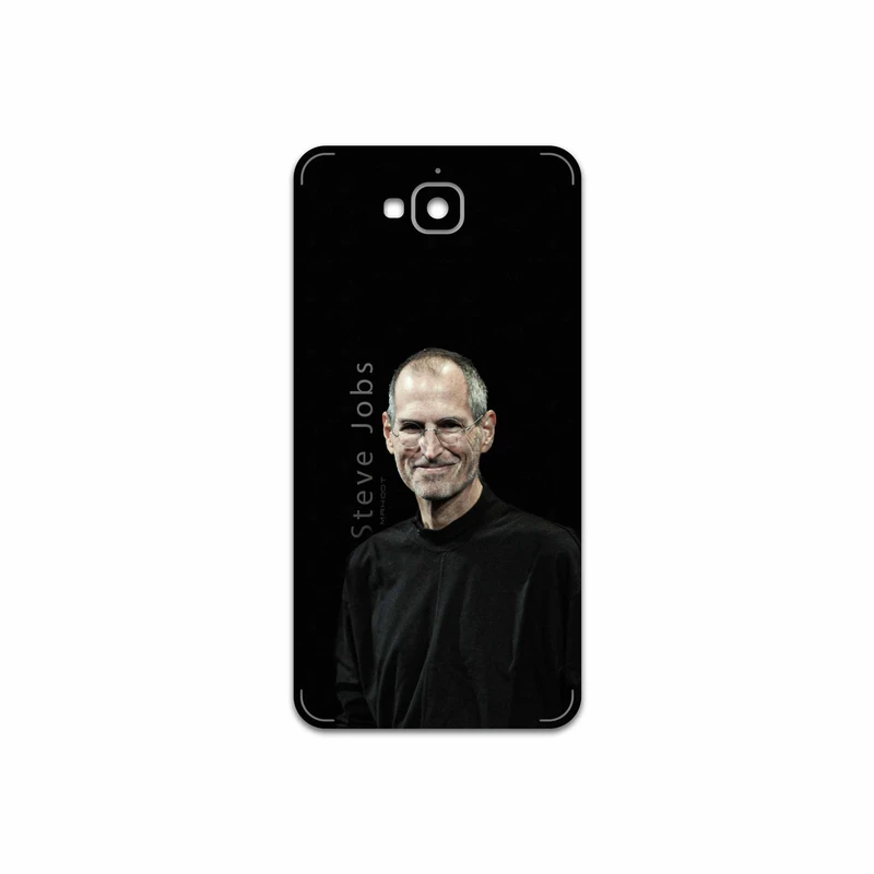برچسب پوششی ماهوت مدل Steve Jobs مناسب برای گوشی موبایل هوآوی Y6 Pro