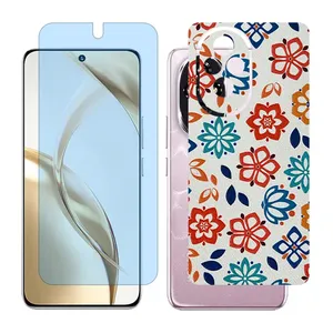 Glass Together model matte anti blue screen protector suitable for Honor 200 mobile phone with back cover sticker