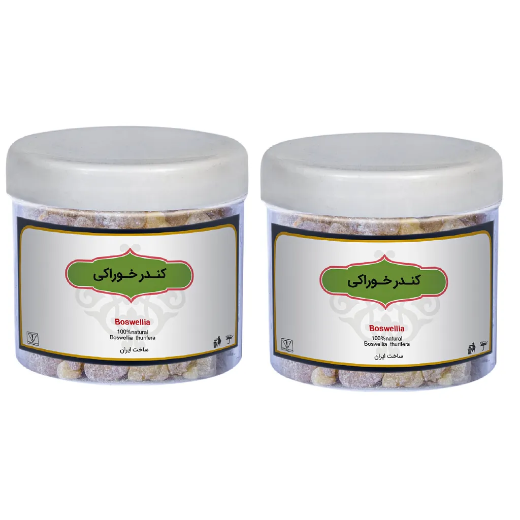 کندر خوراکی ممتاز - 50 گرم بسته دو عددی