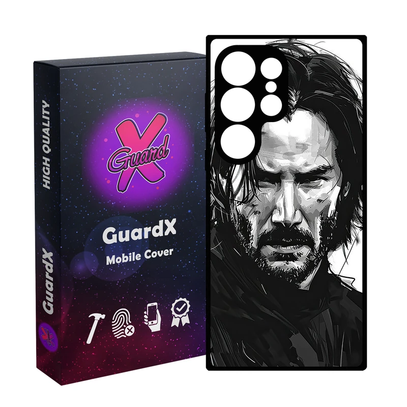 کاور گارد ایکس طرح جان ویک مدل 10754 مناسب برای گوشی موبایل سامسونگ Galaxy S25 Ultra