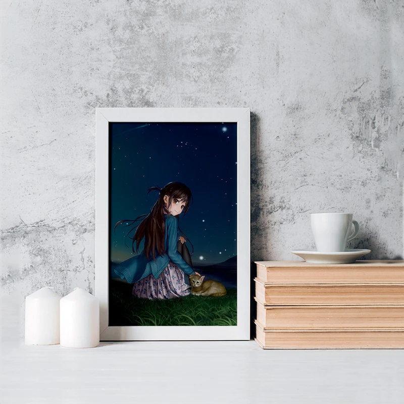 تابلو خندالو مدل چیزورور انیمه کانوجواوکاری کد 18174