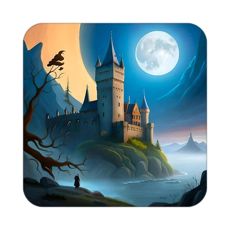 زیر لیوانی کاکتی طرح هری پاتر Harry Potter مدل mp43053