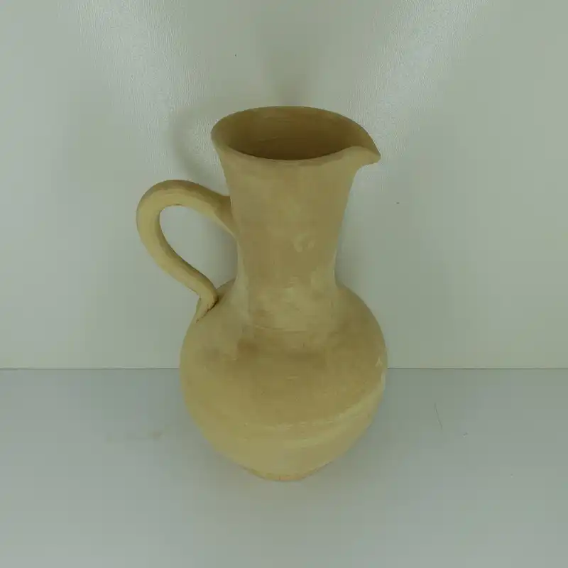 پارچ سفالی خام مدل سنتی