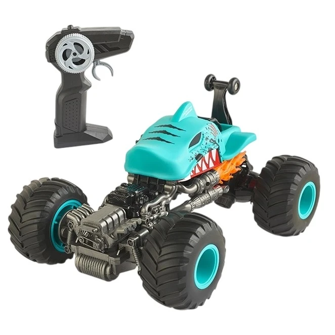 ماشین بازی کنترلی کریزون مدل دیوانه طرح کوسه