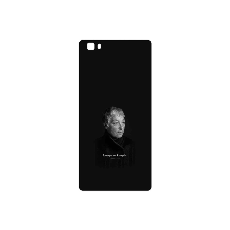 برچسب پوششی ماهوت مدل Portrait of a European Woman مناسب برای گوشی موبایل هوآوی P8 Lite