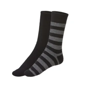 جوراب ساق بلند مردانه مدل پشمی Li 21069174 مجموعه 2 عددی