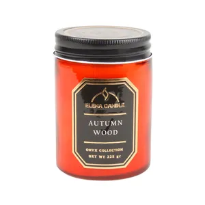 شمع النا طرح onyx مدل جنگل پاییزی  کد 225g