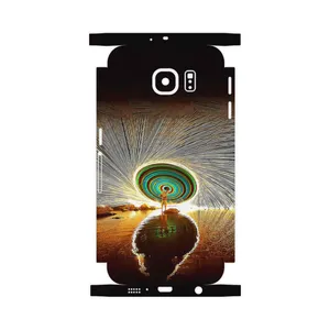 MAHOOT Night Light Fountain-FullSkin Cover Sticker for Samsung Galaxy S6 Edge