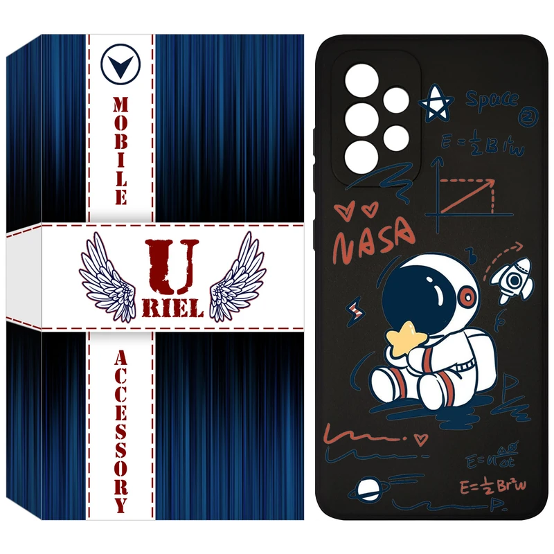 کاور یوریل مدل KSH کد 1 طرح فضانورد مناسب برای گوشی موبایل سامسونگ Galaxy A33 5G