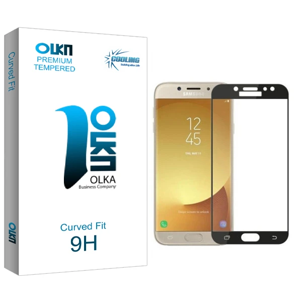 محافظ صفحه نمایش شیشه ای کولینگ مدل Olka glass مناسب برای گوشی موبایل سامسونگ Galaxy J5 Pro