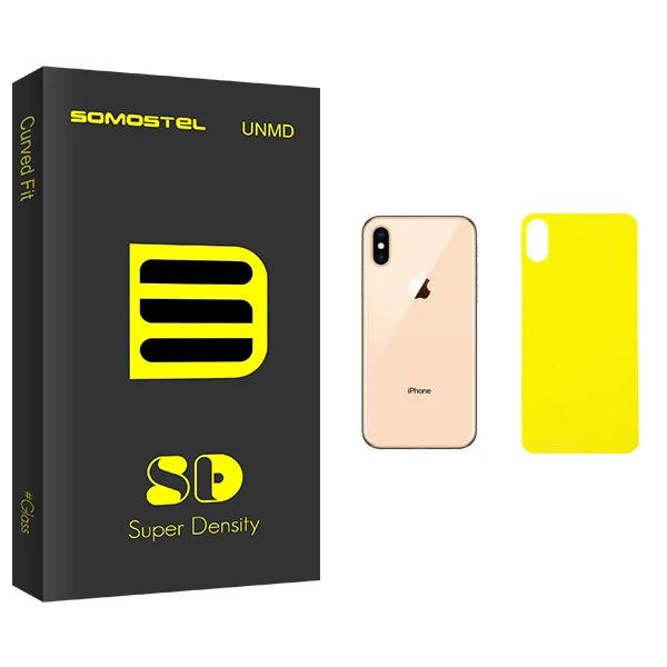 محافظ پشت گوشی سوماستل مدل SD Glass مناسب برای گوشی موبایل اپل iPhone XS