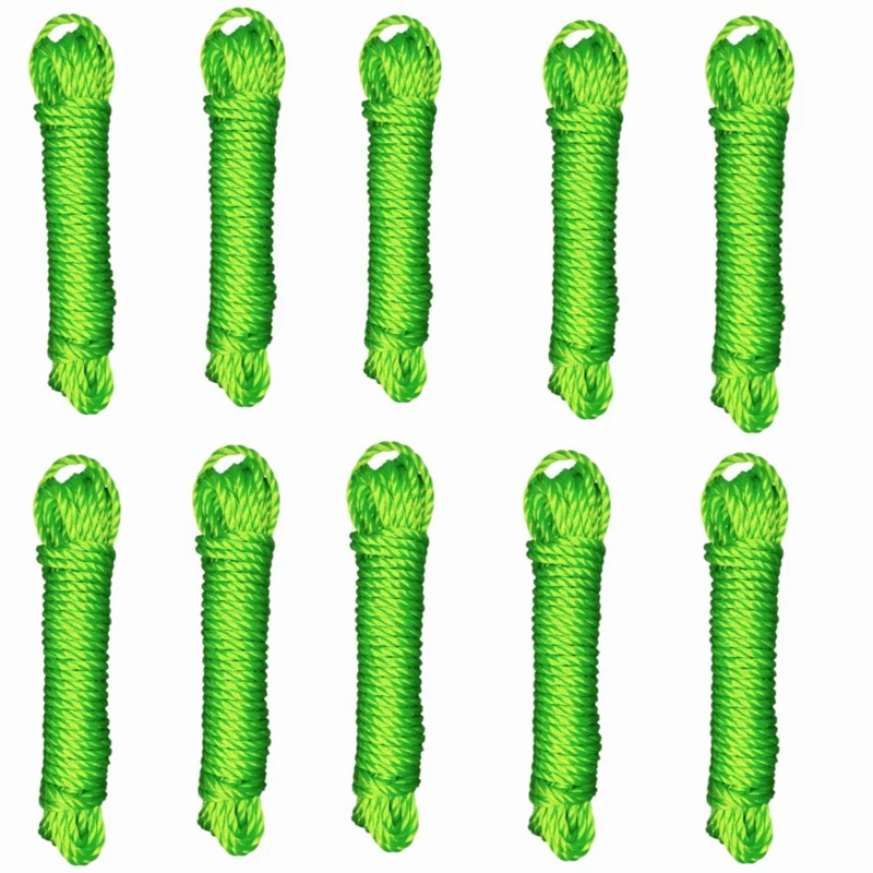 طناب بسته بندی مدل JMH610 سایز 6 میلیمتر طول 10 متر بسته 10 عددی