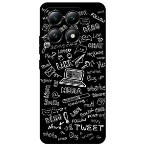 Megafone Social Media 1898 Cover For Xiaomi 14T