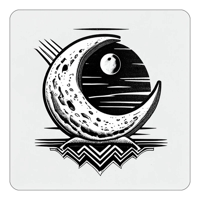 مگنت کاکتی طرح ماه و ستاره مدل mp50630