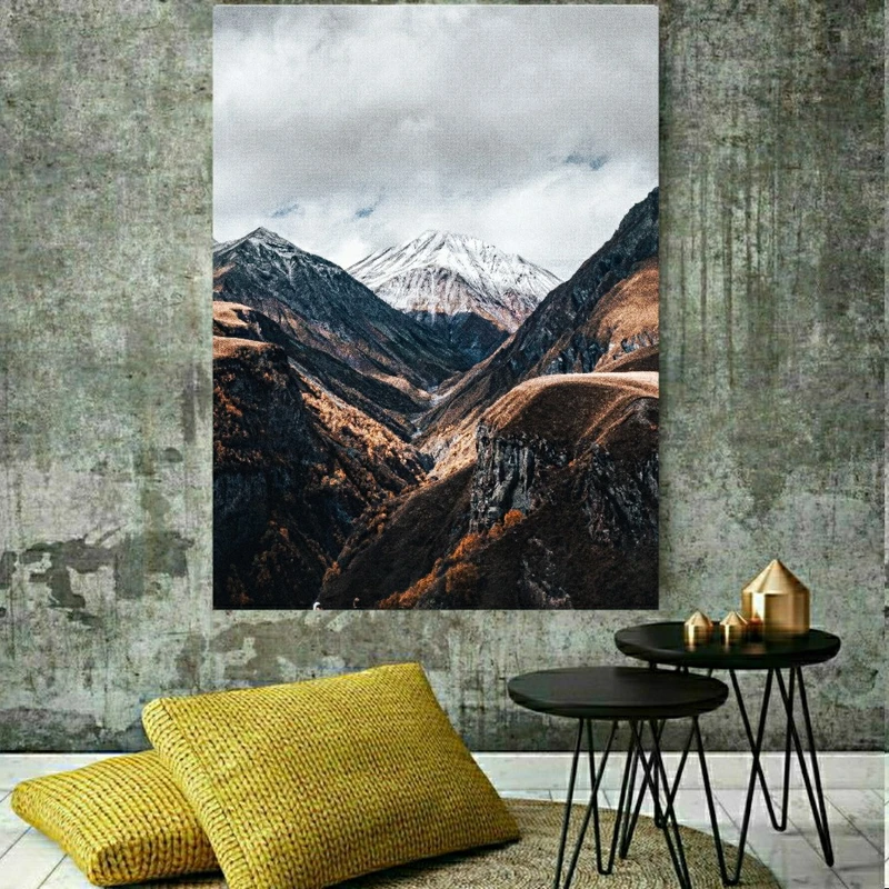 پوستر دیواری طرح طبیعت کوهستان مدل SDP3604