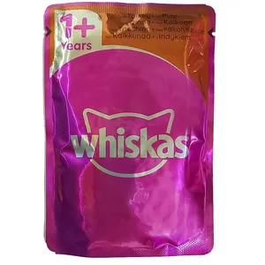 پوچ گربه ویسکاس مدل Turkey mit Pute وزن 100 گرم