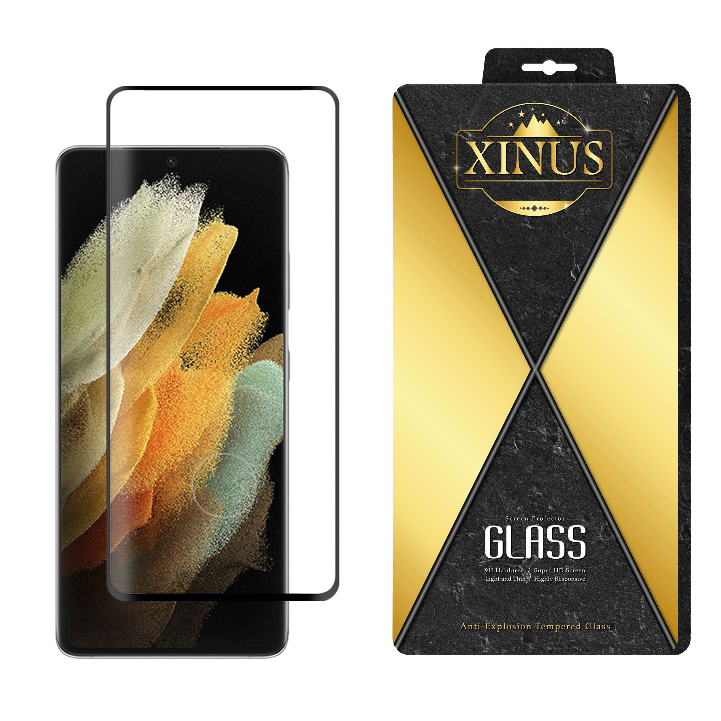 محافظ صفحه نمایش ژینوس مدل 6X مناسب برای گوشی موبایل سامسونگ Galaxy S21 Ultra
