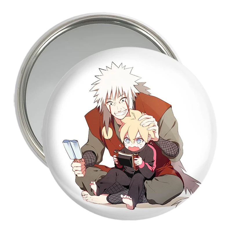آینه جیبی خندالو مدل بوروتو و جیرایا انیمه بوروتو Boruto کد 13125