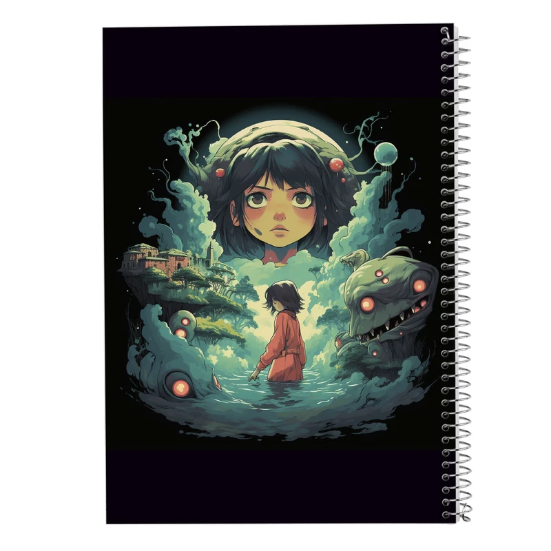 دفتر مشق 50 برگ مدوپد مدل Ghibli کد DF2454