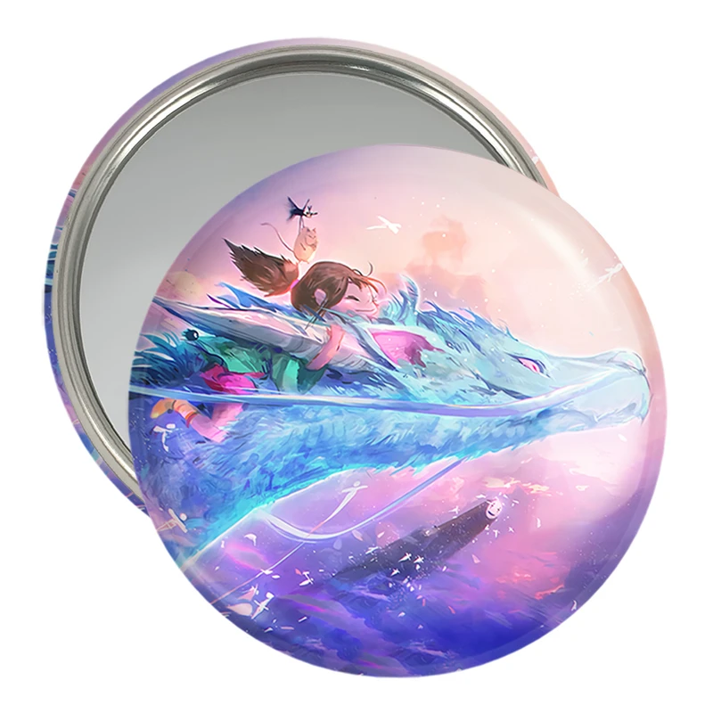 آینه جیبی خندالو مدل چیهیرو و هاکو انیمه شهر اشباح Spirited Away کد 30256