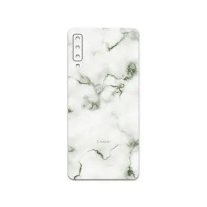 MAHOOT  Blanco-Smoke-Marble Cover Sticker for Samsung Galaxy A7 2018