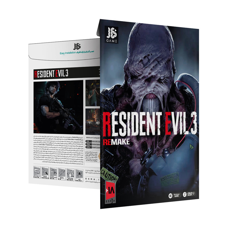 بازی Resident Evil 3 Remake مخصوص PC نشر جی بی تیم
