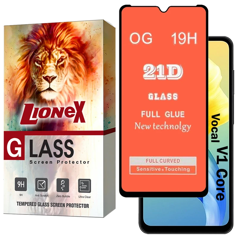 محافظ صفحه نمایش لایونکس مدل FULL20 مناسب برای گوشی موبایل وکال V1 Core