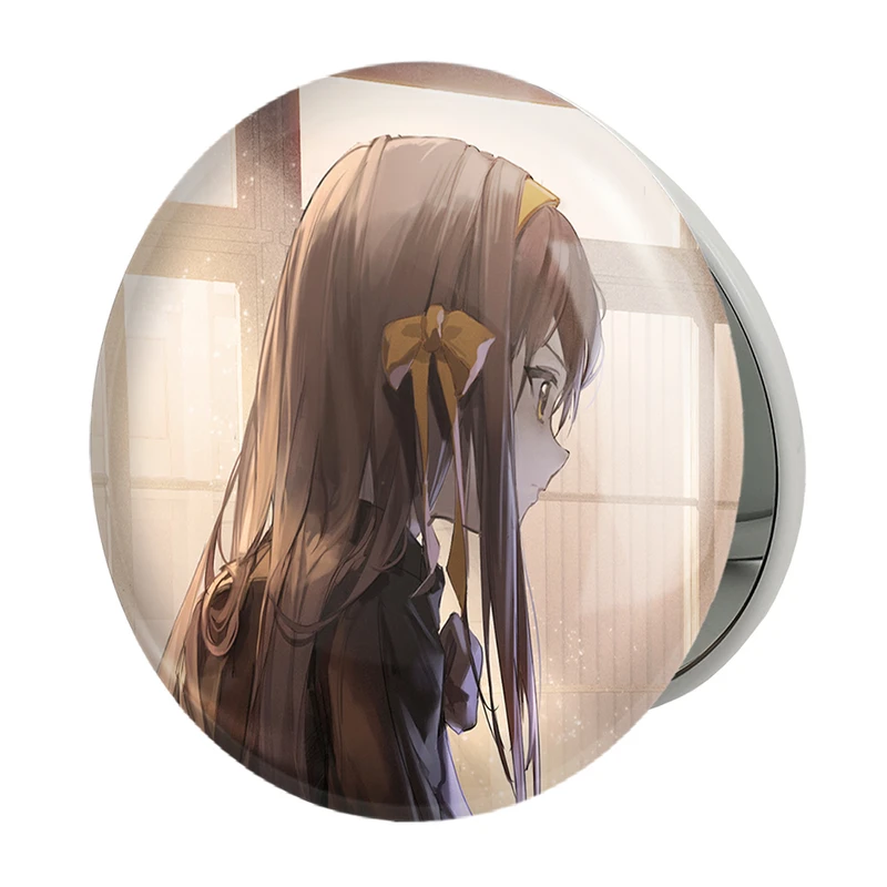 آینه جیبی خندالو طرح هاروهی انیمه ناپدید شدن هارومی سوزومیا The Disappearance of Haruhi Suzumiya مدل تاشو کد 23153 