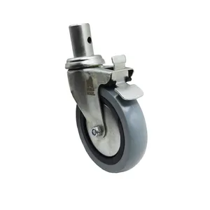 چرخ گردان مدل ترمز دار گوریلا کد YPT-GARDAN-PIMDAR-125MM