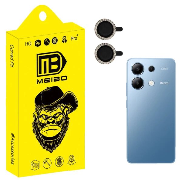 محافظ لنز دوربین میبو مدل Jewel Ring مناسب برای گوشی موبایل شیائومی Redmi Note 13 4G