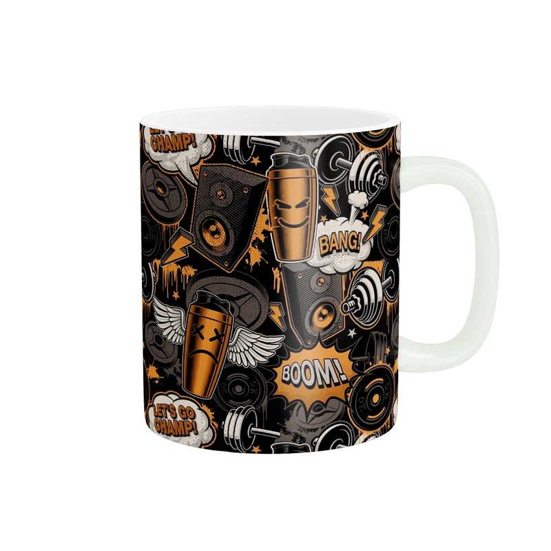 ماگ طرح بدنسازی کد 49