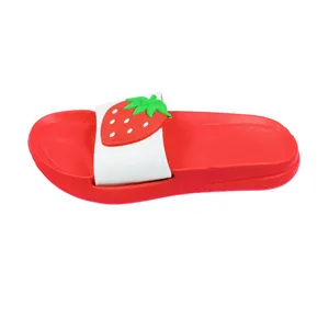 دمپایی دخترانه پاپا مدل توت فرنگی کد RD.3516