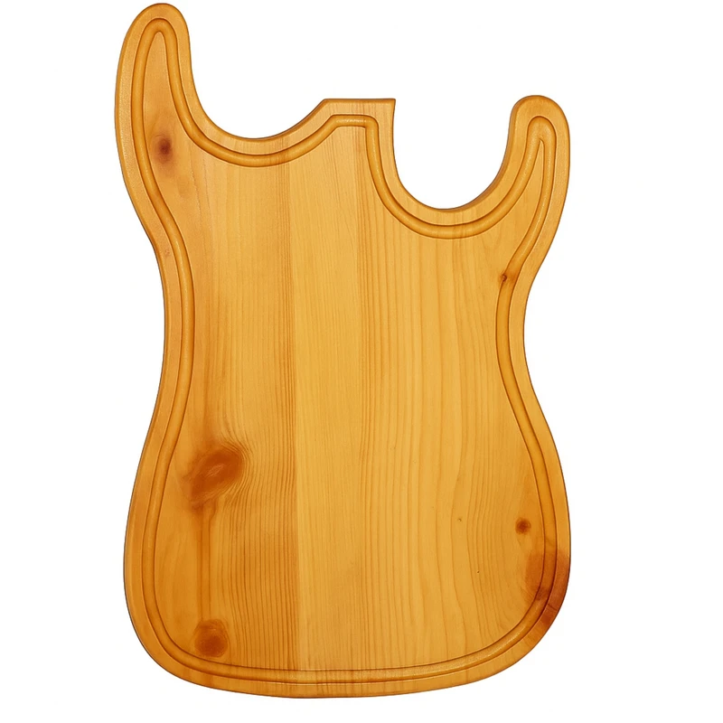 تخته سرو چوبی مدل گیتار