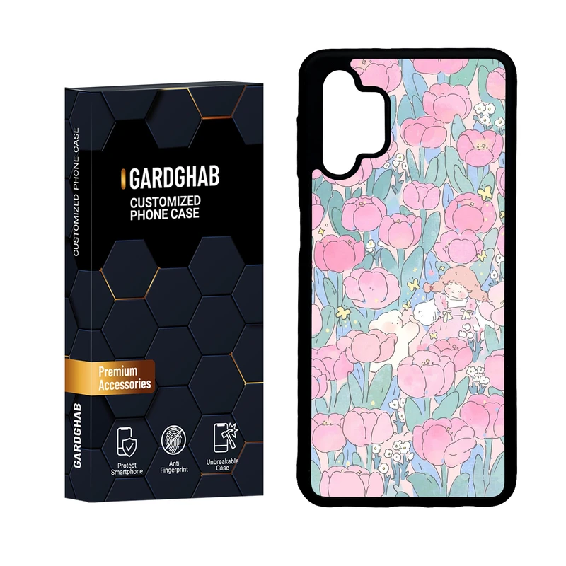 کاور گارد قاب مدل دور ژله ای دخترانه مناسب برای گوشی موبایل سامسونگ Galaxy A32 5G / M32 5G