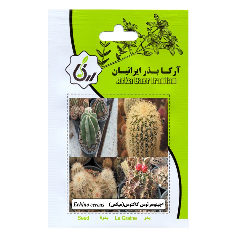 بذر اچینوسرئوس کاکتوس میکس آرکا بذر ایرانیان کد A34