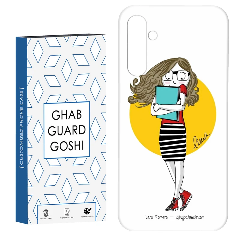 کاور قاب گارد گوشی طرح دخترانه کد Dimo-752 مناسب برای گوشی موبایل سامسونگ Galaxy A34 / A34 5g