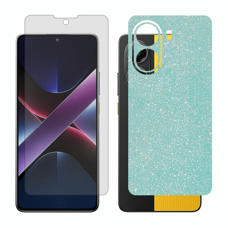 محافظ صفحه نمایش شفاف گلس مدل Together مناسب برای گوشی موبایل شیائومی Poco X7 Pro به همراه برچسب پوششی