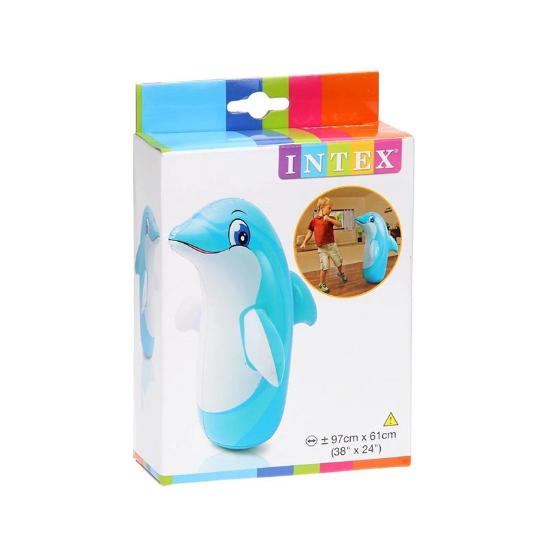 عکس شماره 2 : کیسه بوکس بادی اینتکس مدل دلفین