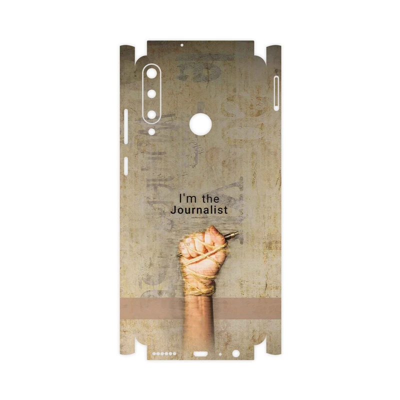 برچسب پوششی ماهوت مدل Journalist-FullSkin مناسب برای گوشی موبایل هوآوی Y6p