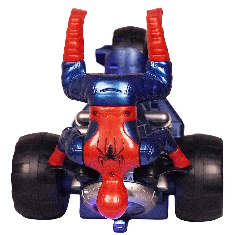 موتور بازی مدل ملق زن چراغدار طرح مرد عنکبوتی کد LD-162B