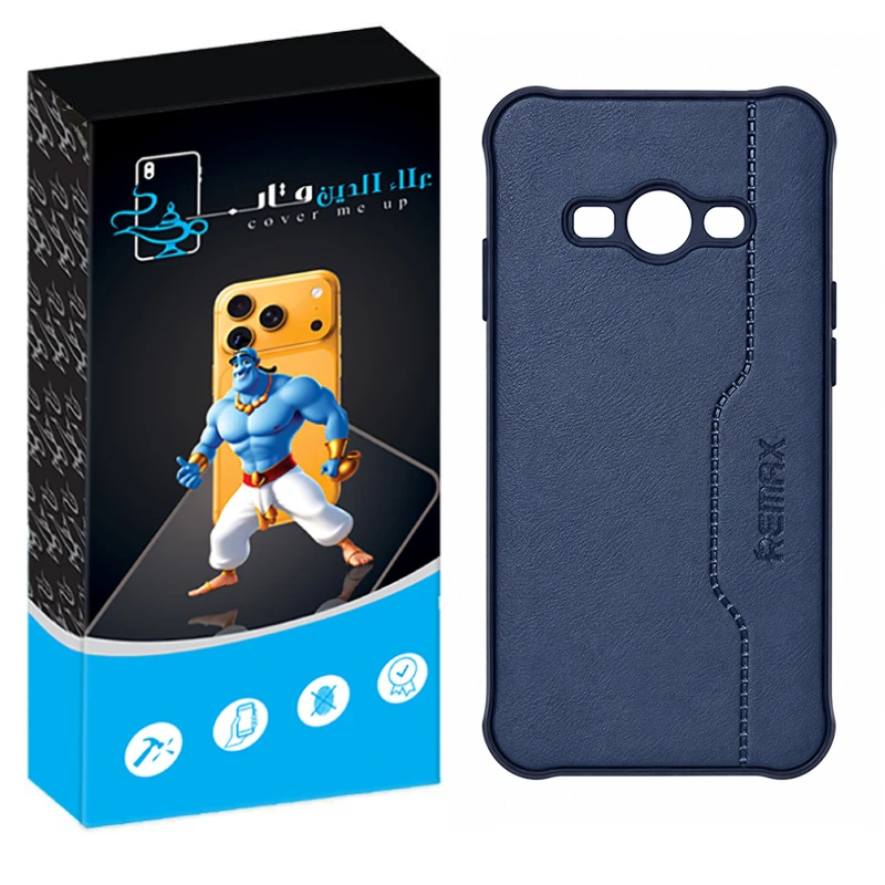 کاور علاالدین قاب مدل چرم RMX مناسب برای گوشی موبایل سامسونگ Galaxy J110