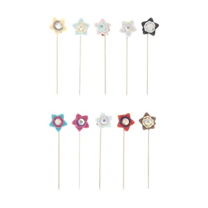 سوزن روسری مدل رز مجموعه 10 عددی