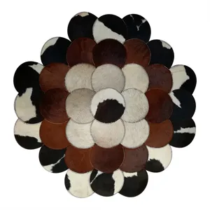 کلاژ فرش پوست و چرم کمالی مدل AD-00297