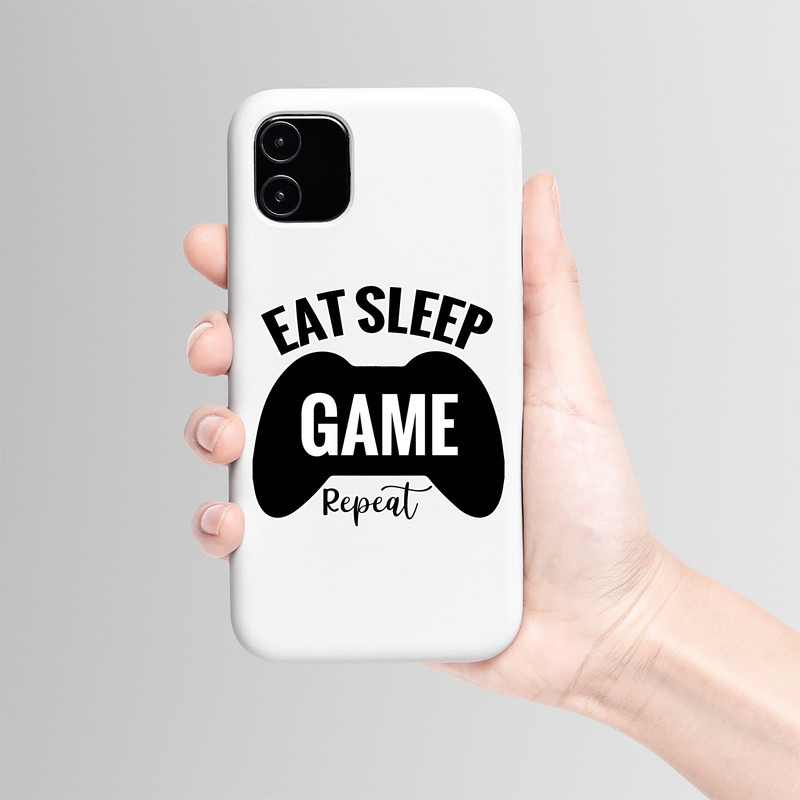 استیکر لپ تاپ و موبایل بووم طرح گیمینگ مدل بخور بخواب کد MD72